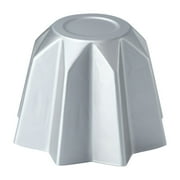 Anodized Aluminum Pandoro Pan - 750g Capacity for Traditional Italian Christmas Cake (21H x 16cm, 1.4mm Thickness) Silver